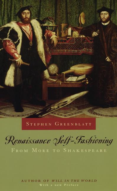 Vorderes Coverbild Renaissance Self-Fashioning