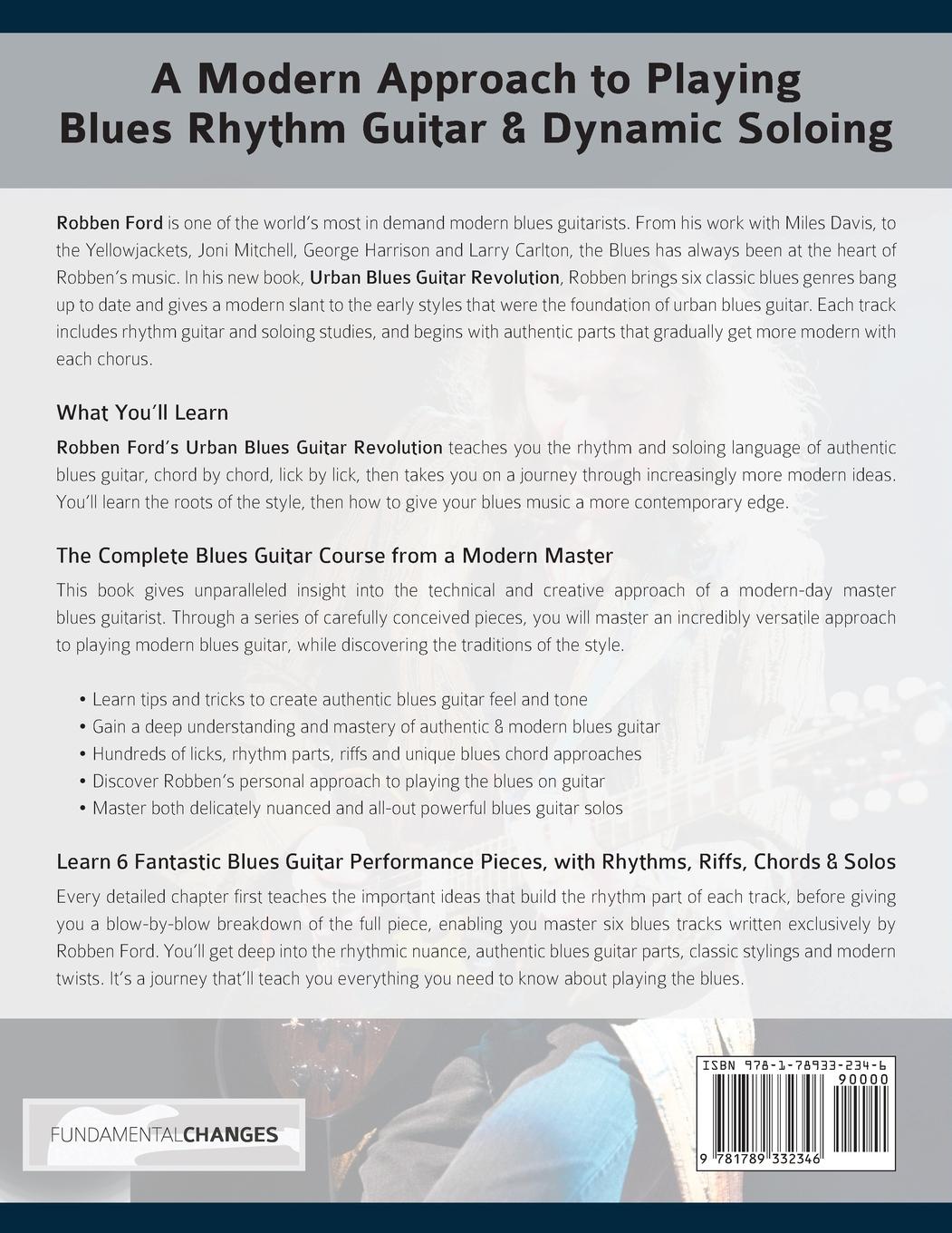 Rückseitencover Robben Ford's Urban Blues Guitar Revolution