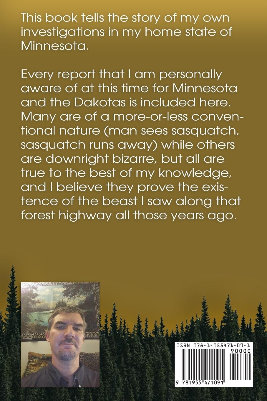 Rückseitencover The Sasquatch in Minnesota