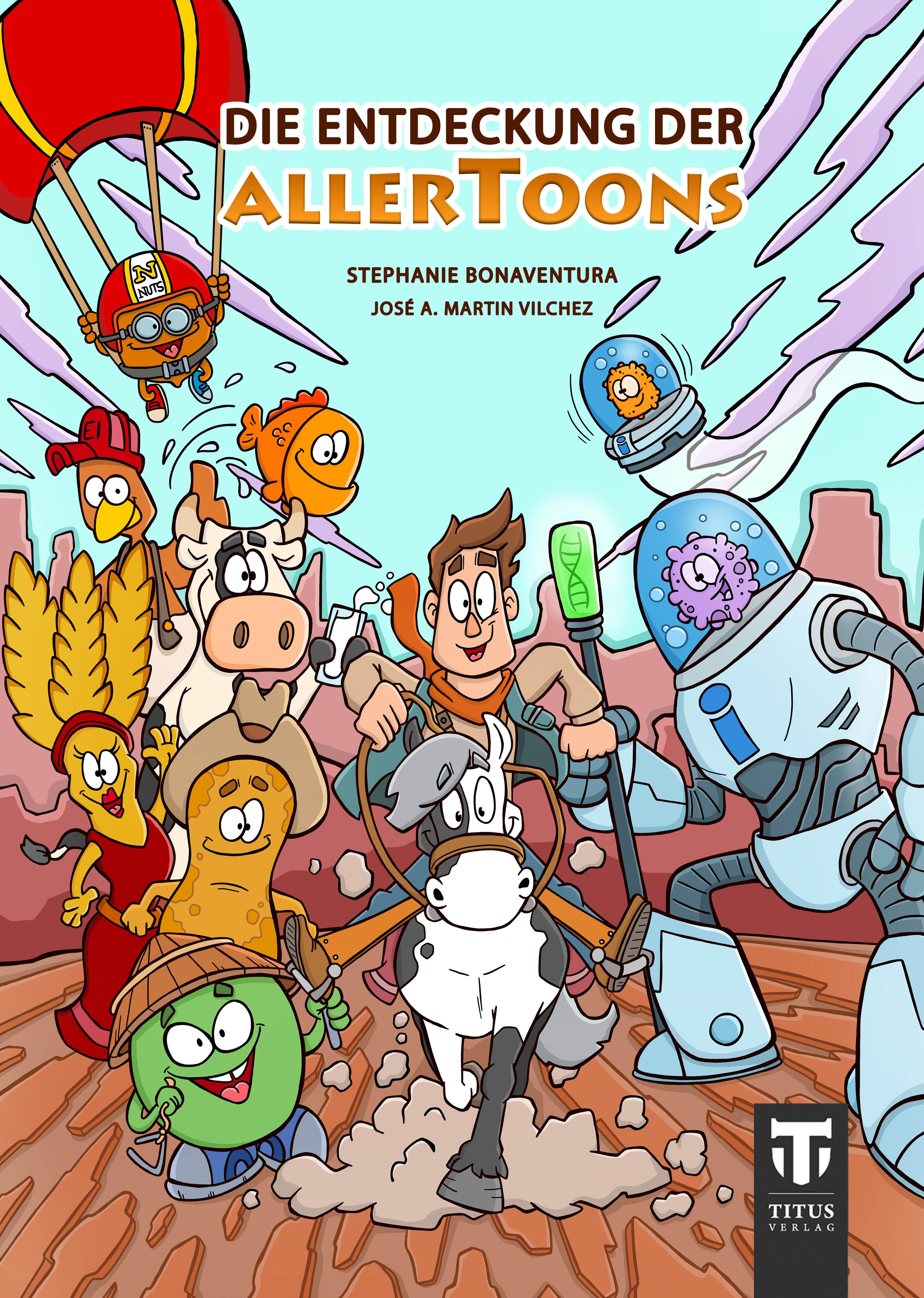 Vorderes Coverbild Die Entdeckung der Allertoons
