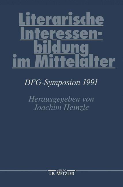 Vorderes Coverbild Literarische Interessenbildung im Mittelalter