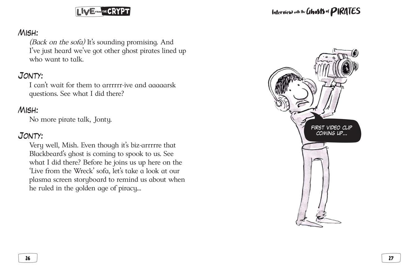 Beispielinhalt (Bild) Interviews with the ghosts of pirates