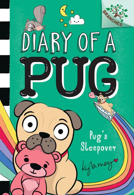 Vorderes Coverbild Pug's Sleepover: A Branches Book (Diary of a Pug #6)