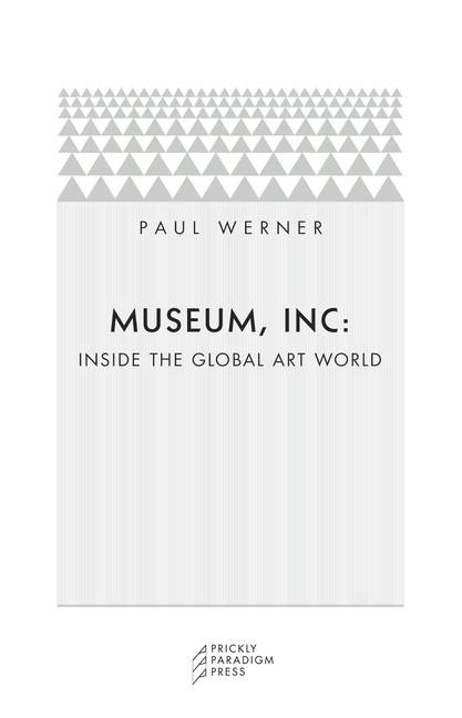 Vorderes Coverbild Museum, Inc.