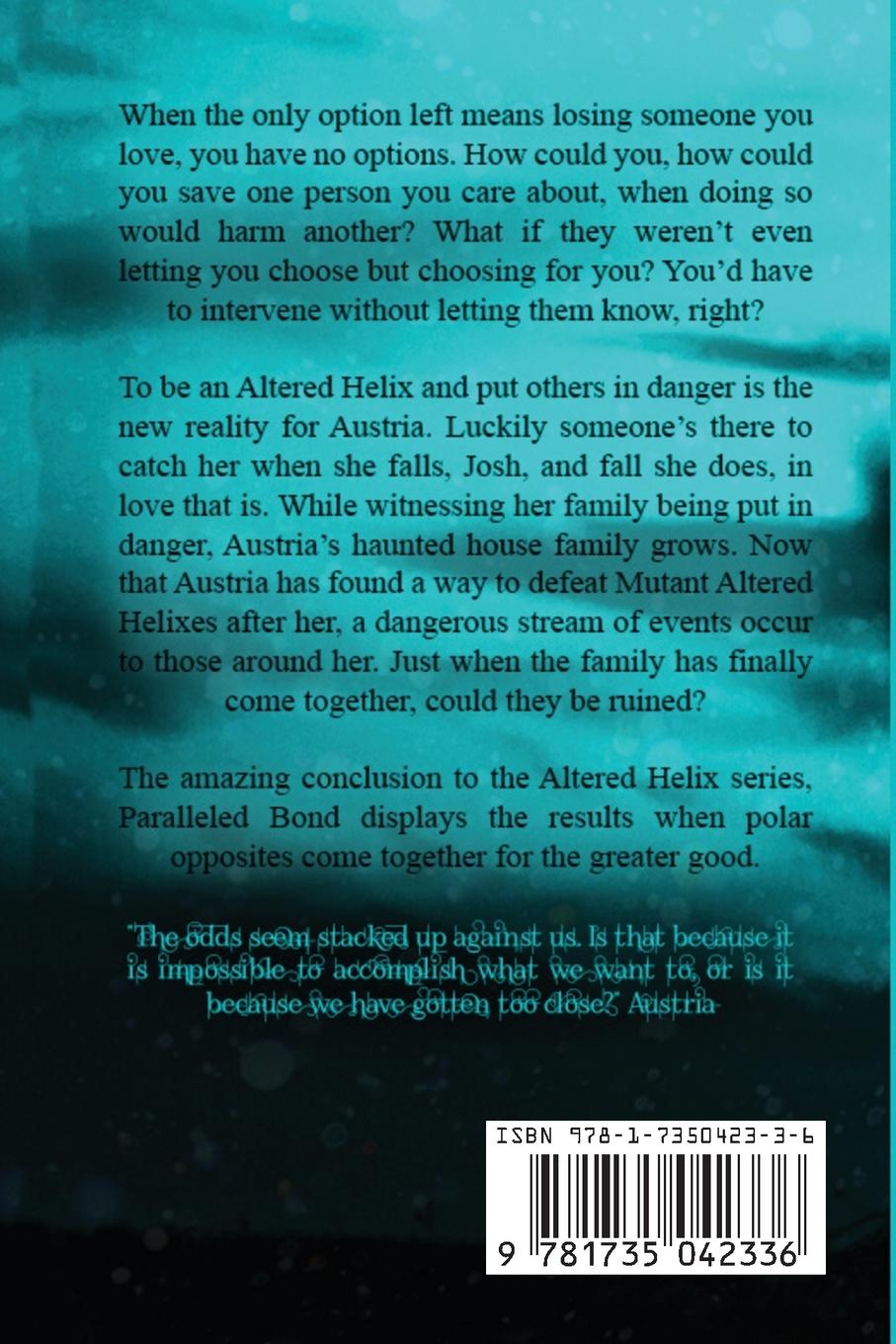 Rückseitencover Paralleled Bond