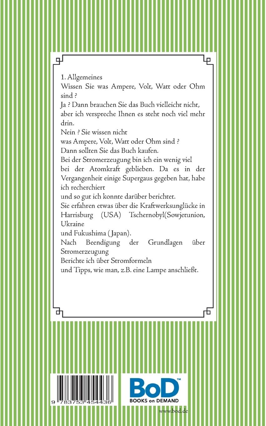 Rückseitencover Strom Grundlagen