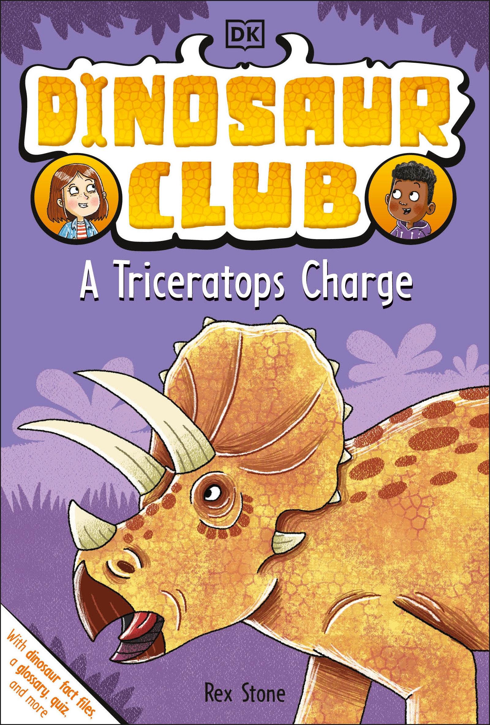 Vorderes Coverbild Dinosaur Club: A Triceratops Charge