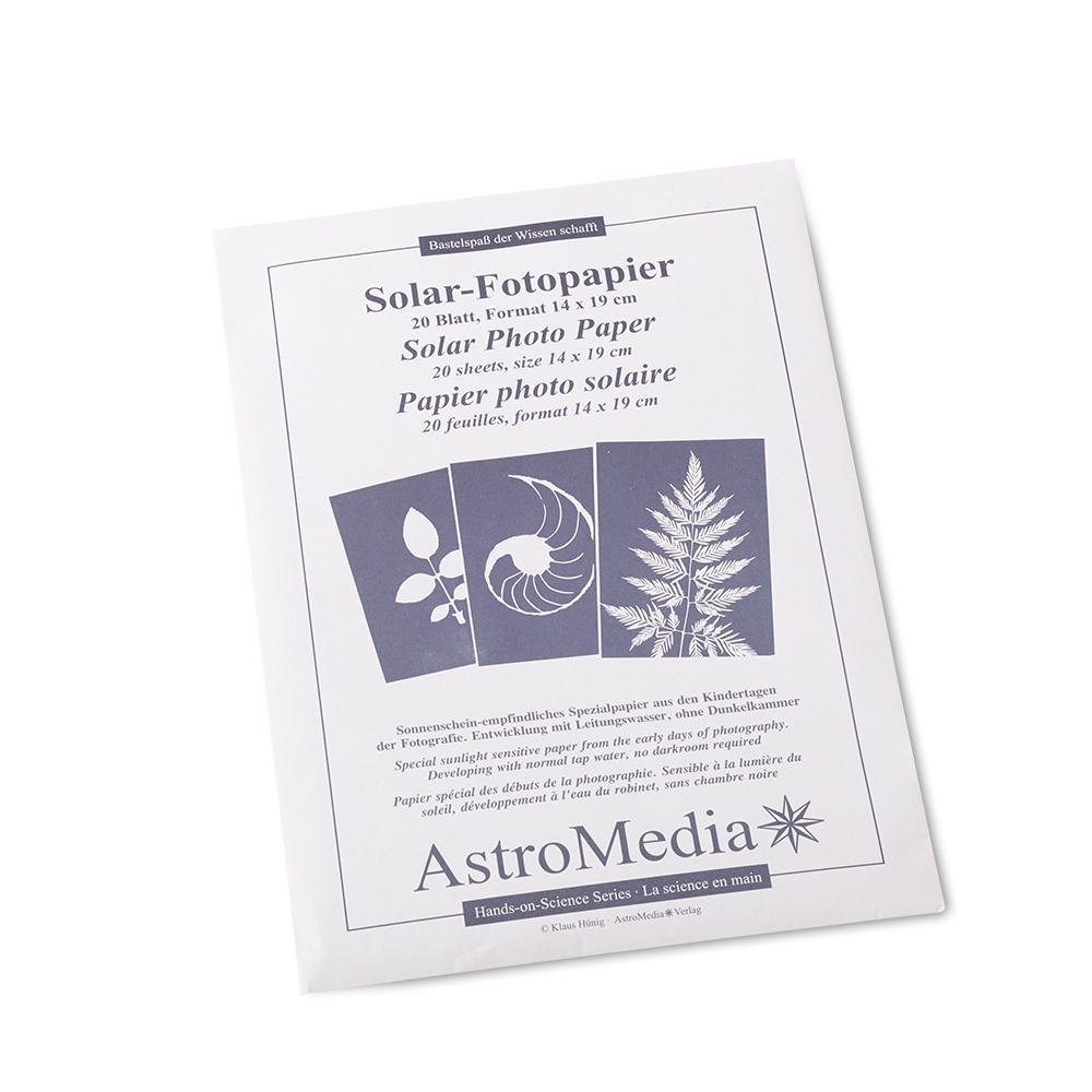 Vorderes Coverbild Das Solar-Fotopapier (14x19cm), 20 Blatt