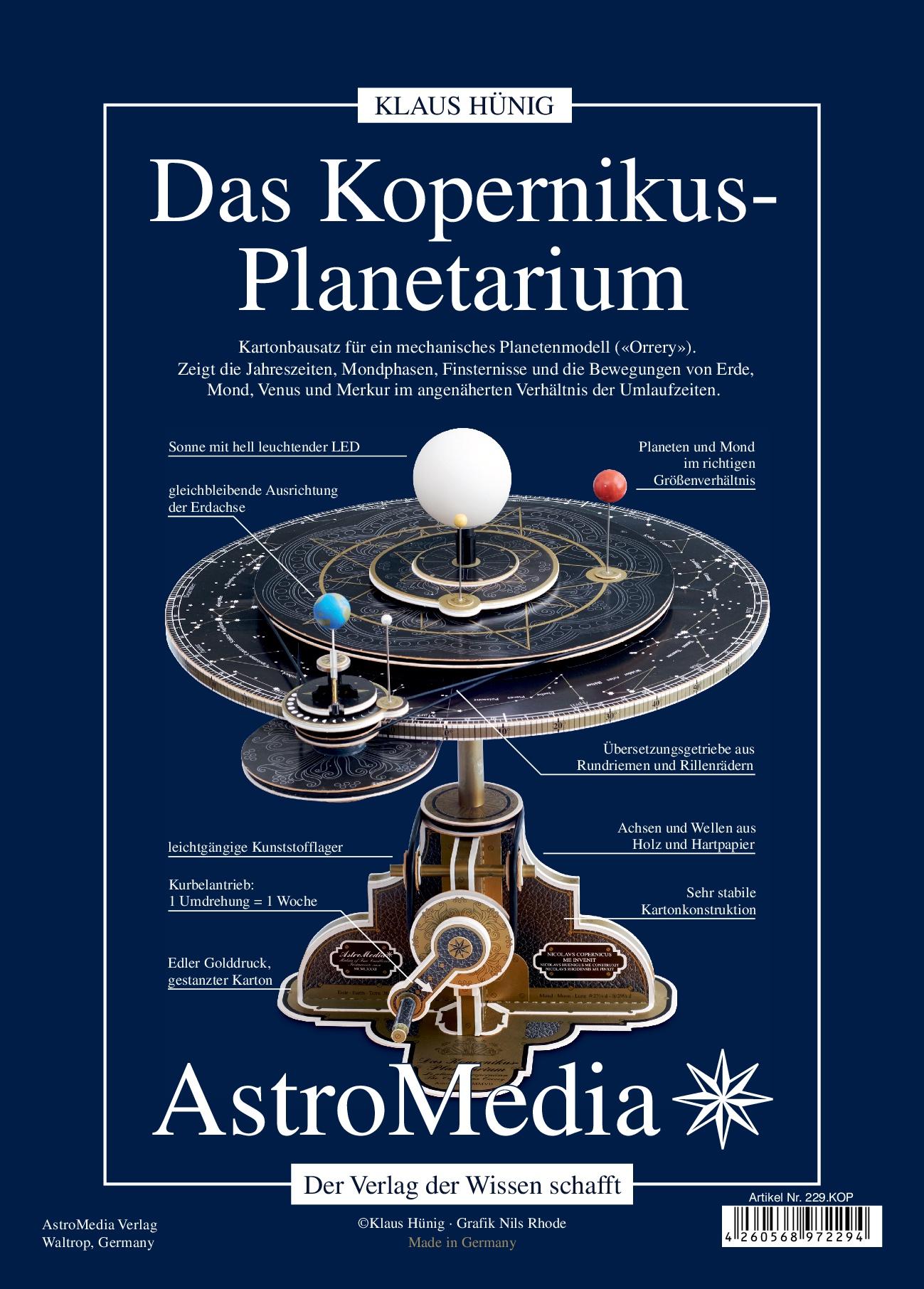 Vorderes Coverbild Das Kopernikus-Planetarium