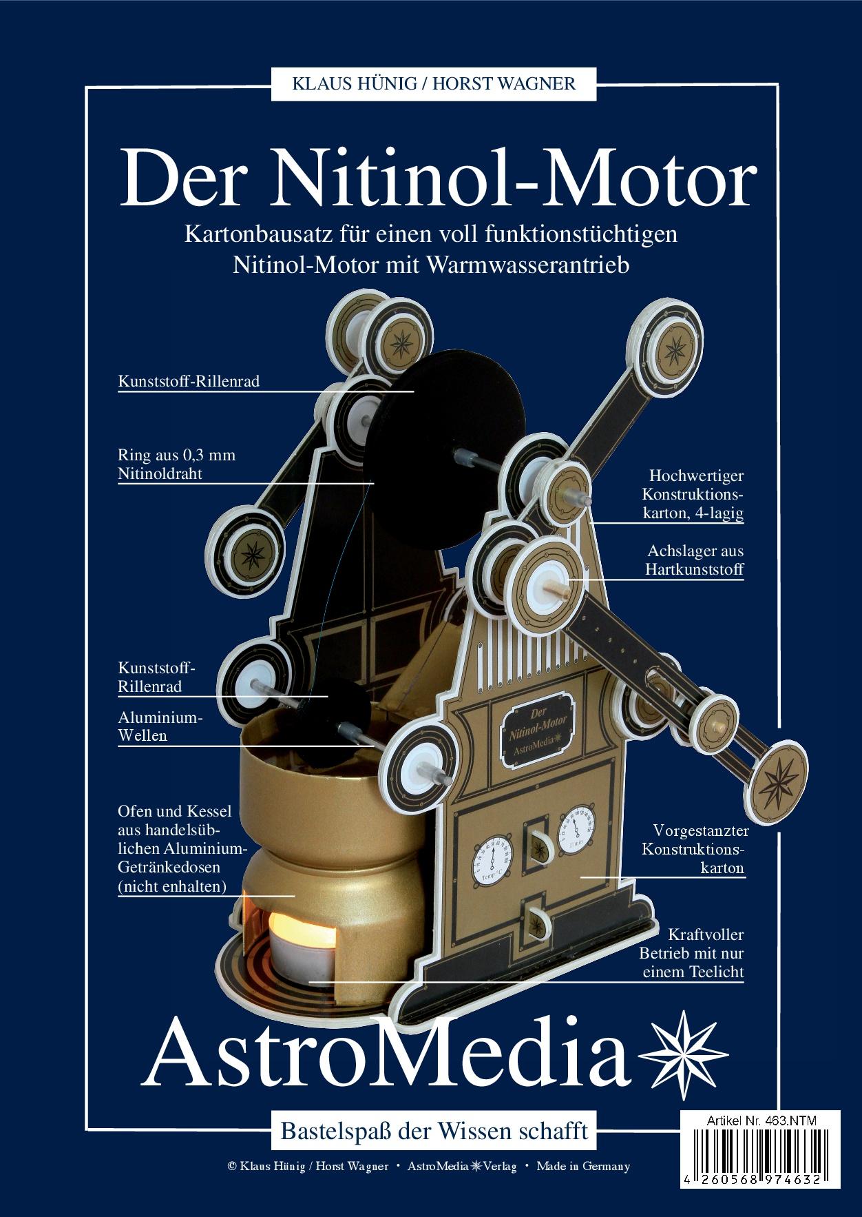 Vorderes Coverbild Der Nitinol-Motor