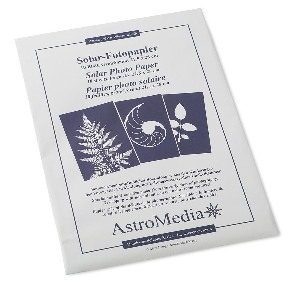 Vorderes Coverbild Das Solar-Fotopapier (21,5x28cm), 10 Blatt