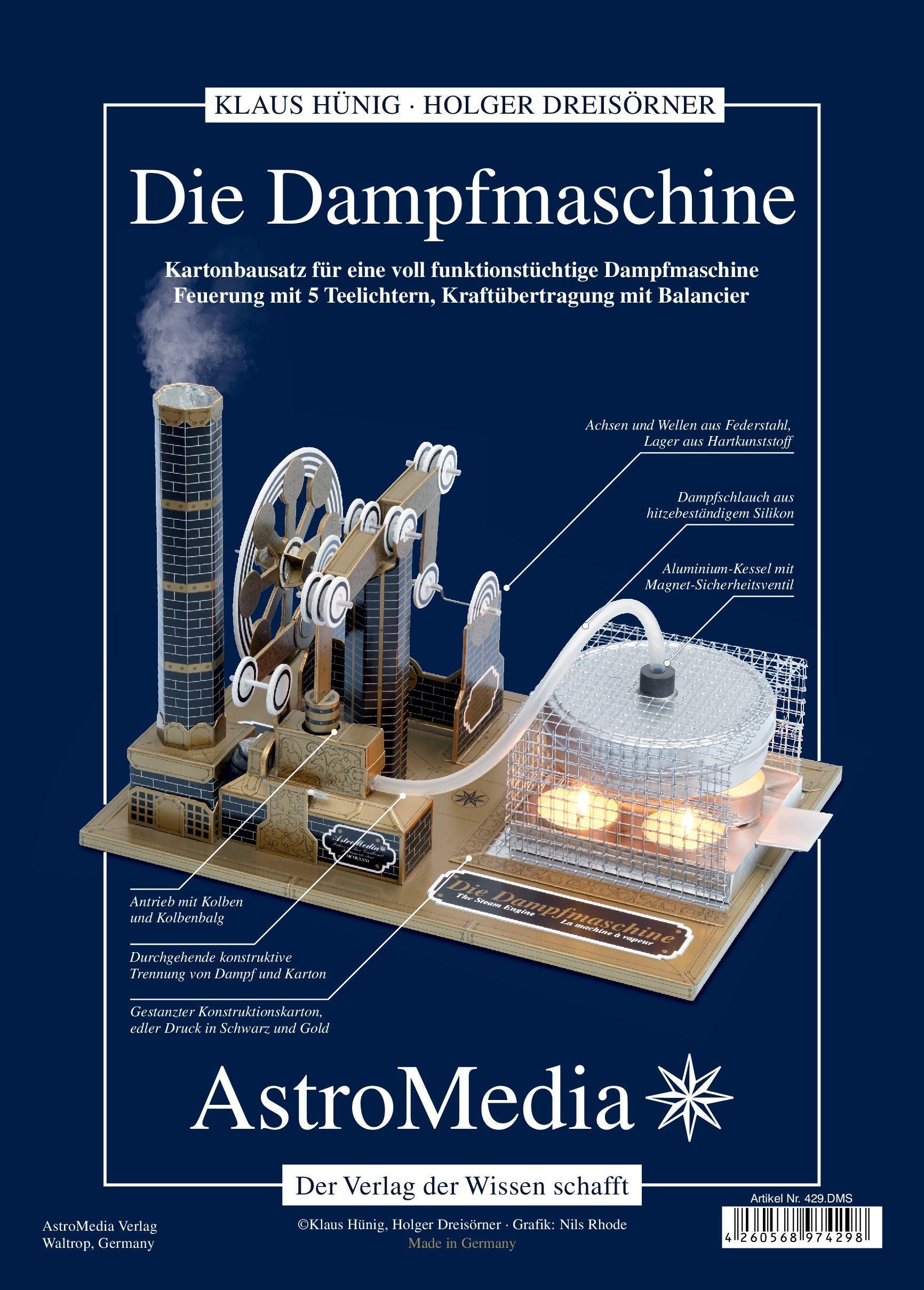 Vorderes Coverbild Die Dampfmaschine