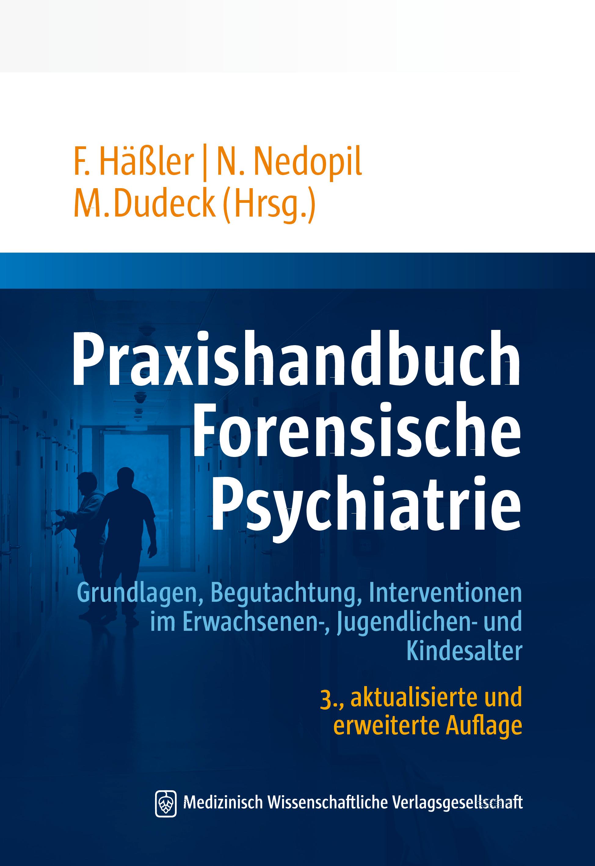 Vorderes Coverbild Praxishandbuch Forensische Psychiatrie
