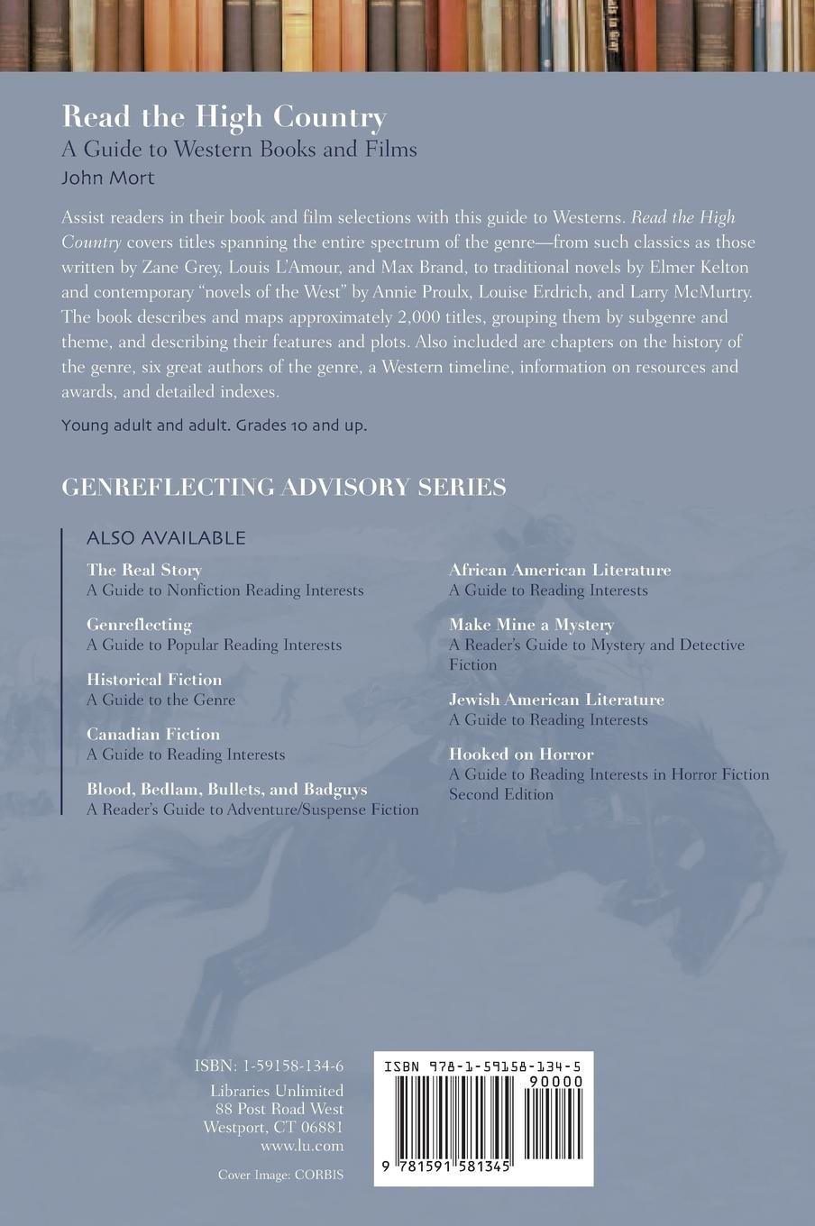 Rückseitencover Read the High Country