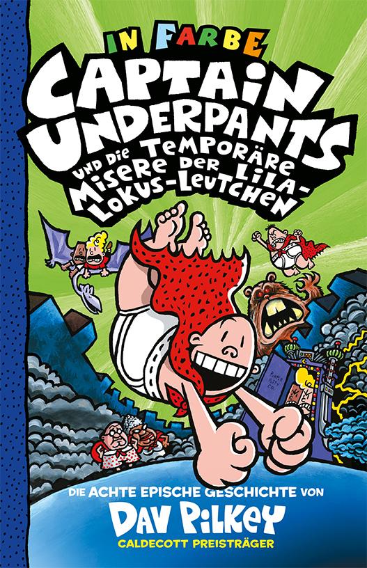 Vorderes Coverbild Captain Underpants Band 8