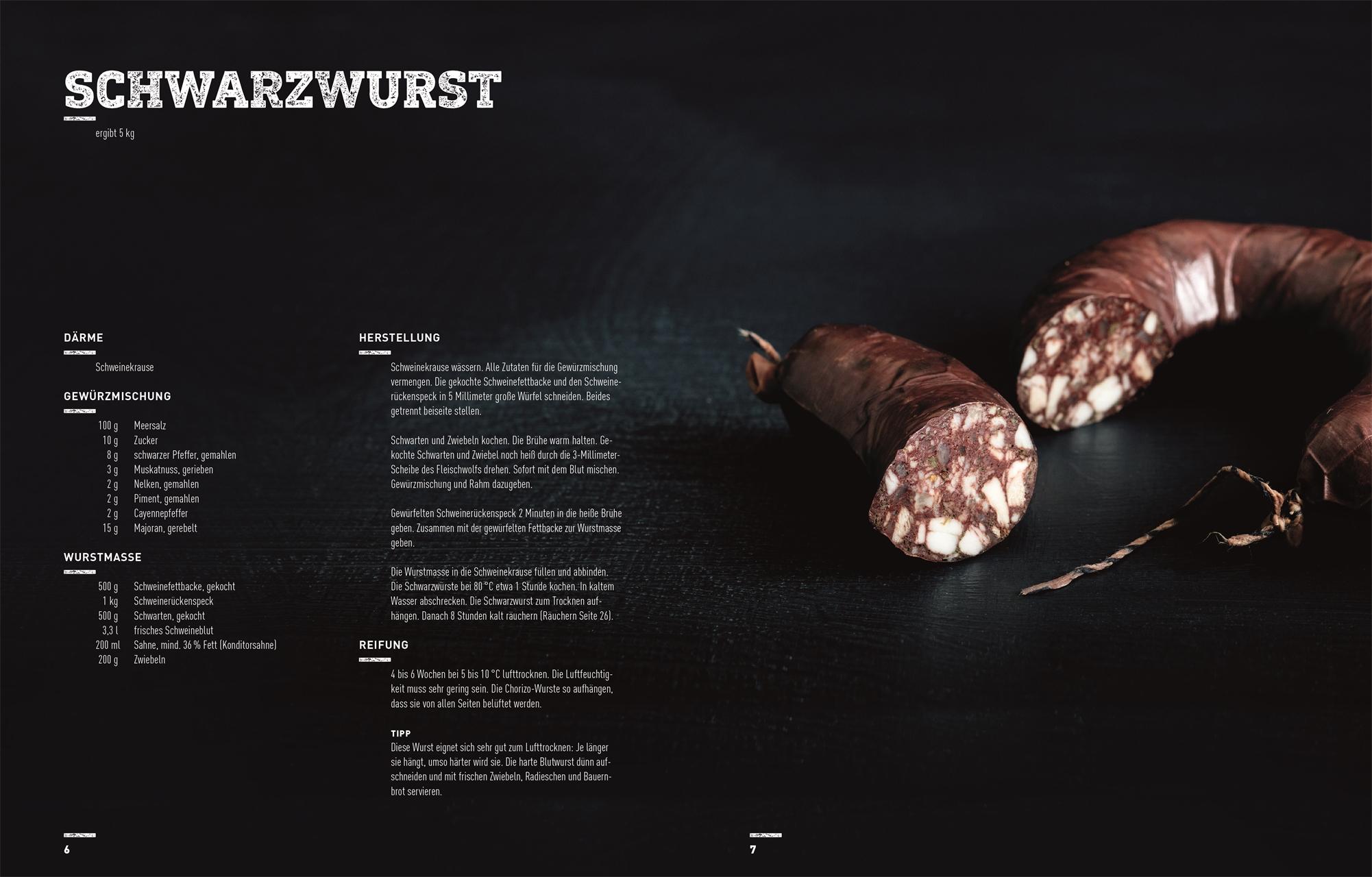 Beispielinhalt (Bild) Wurst herstellen