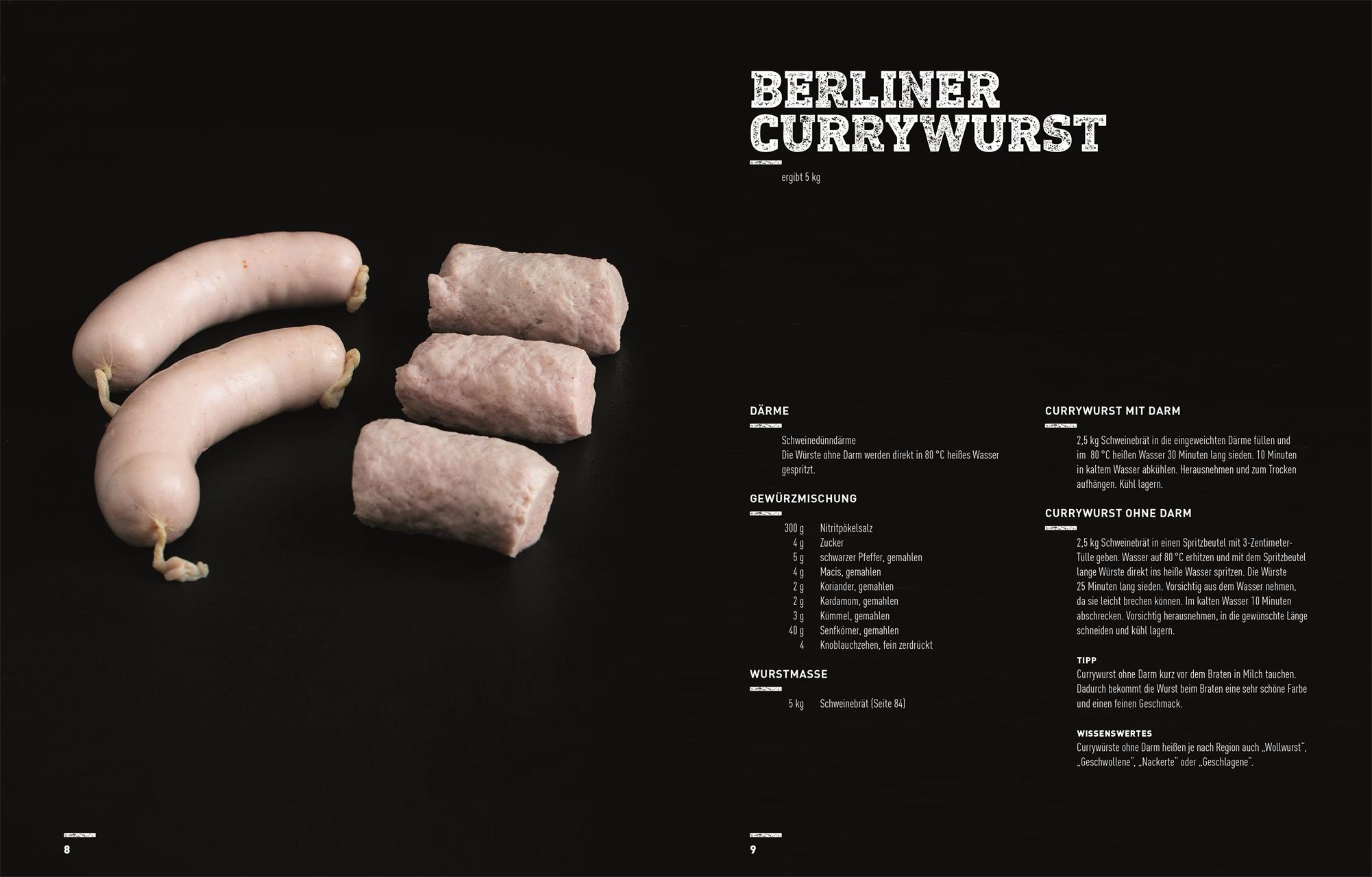 Beispielinhalt (Bild) Wurst herstellen