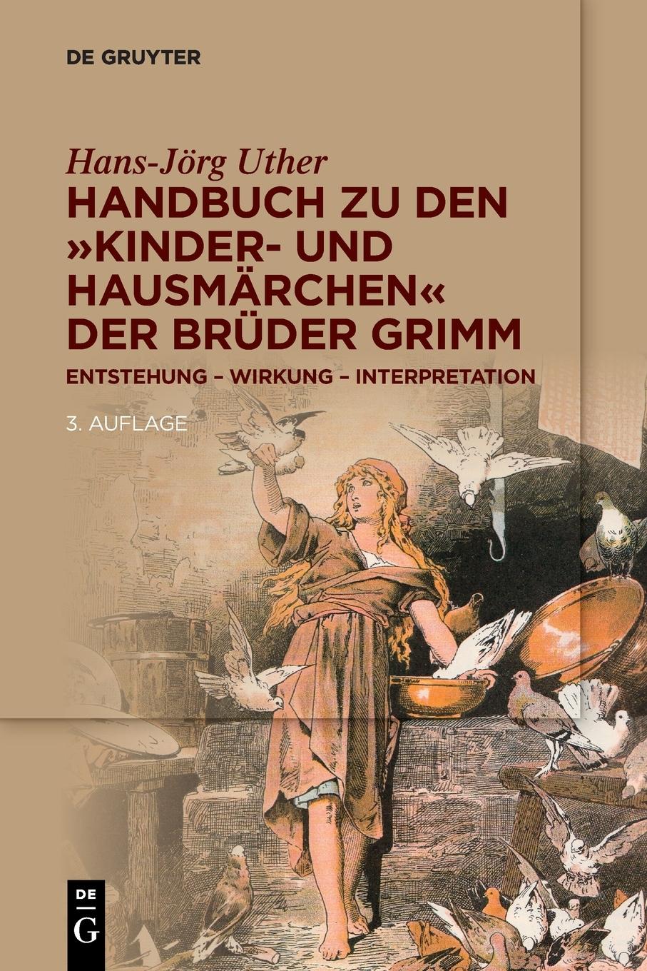Vorderes Coverbild Handbuch zu den "Kinder- und Hausmärchen" der Brüder Grimm