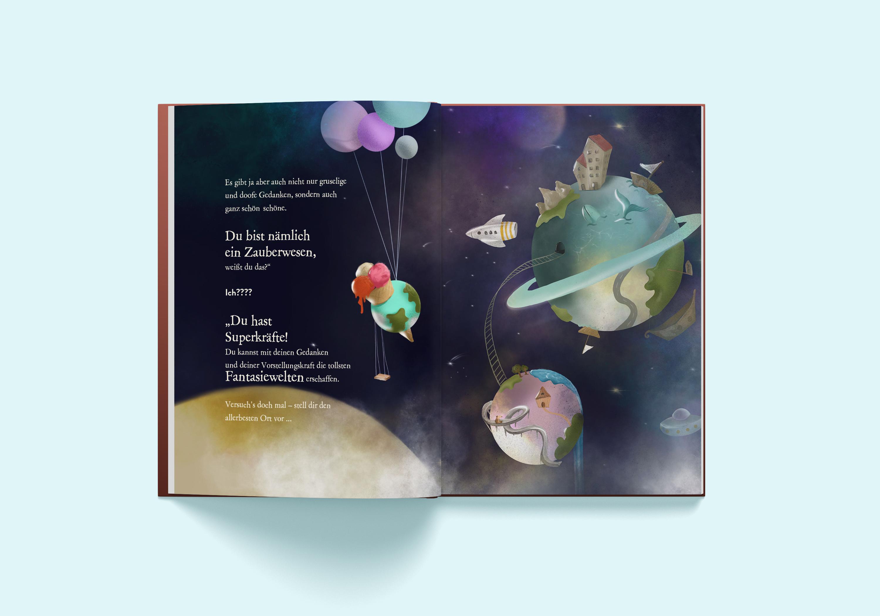 Beispielinhalt (Bild) Du bist also meine Angst?