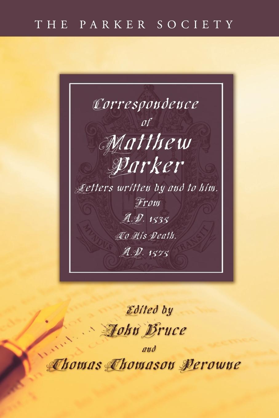 Vorderes Coverbild Correspondence of Matthew Parker, Archbishop of Canterbury