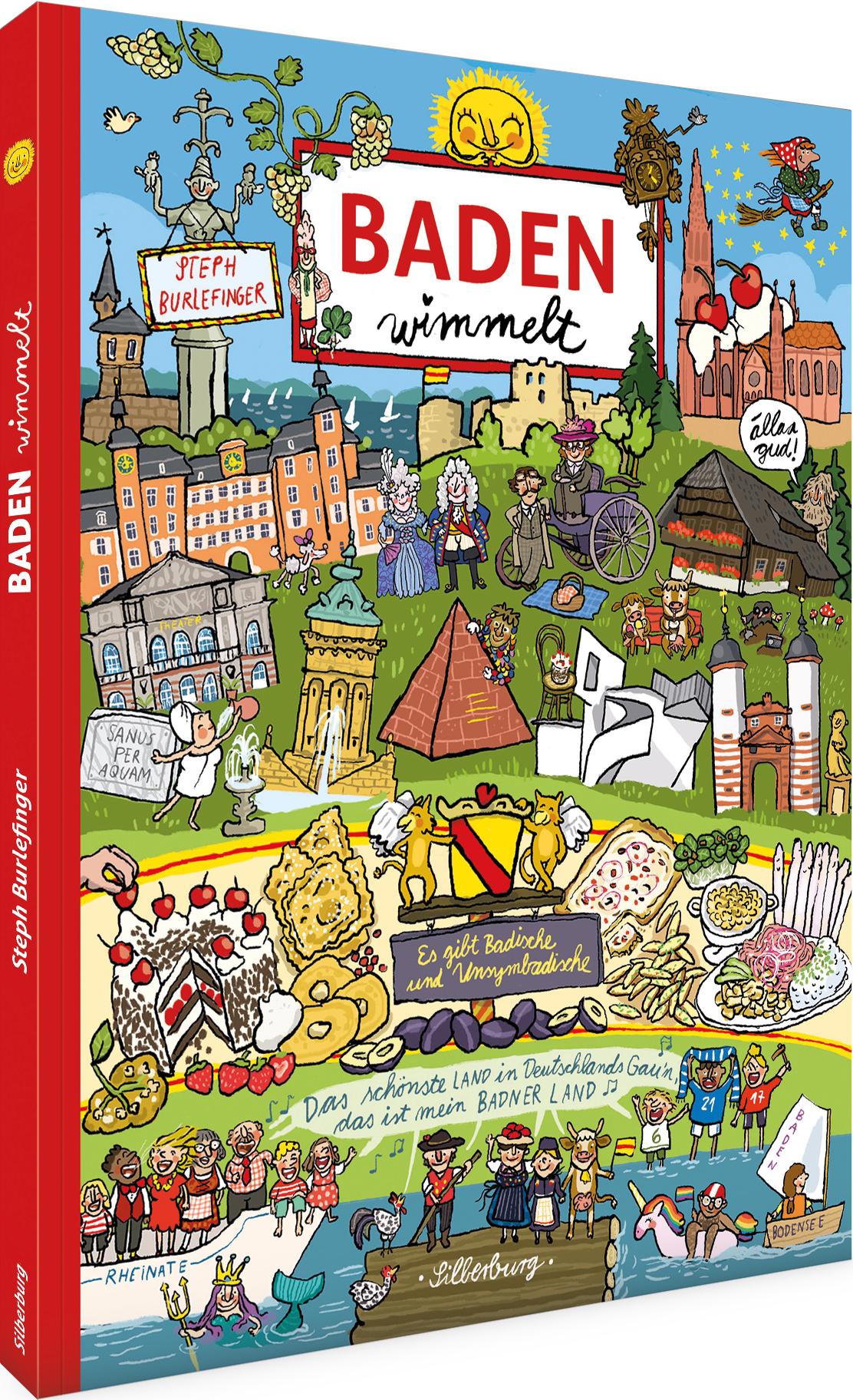 Vorderes Coverbild Baden wimmelt