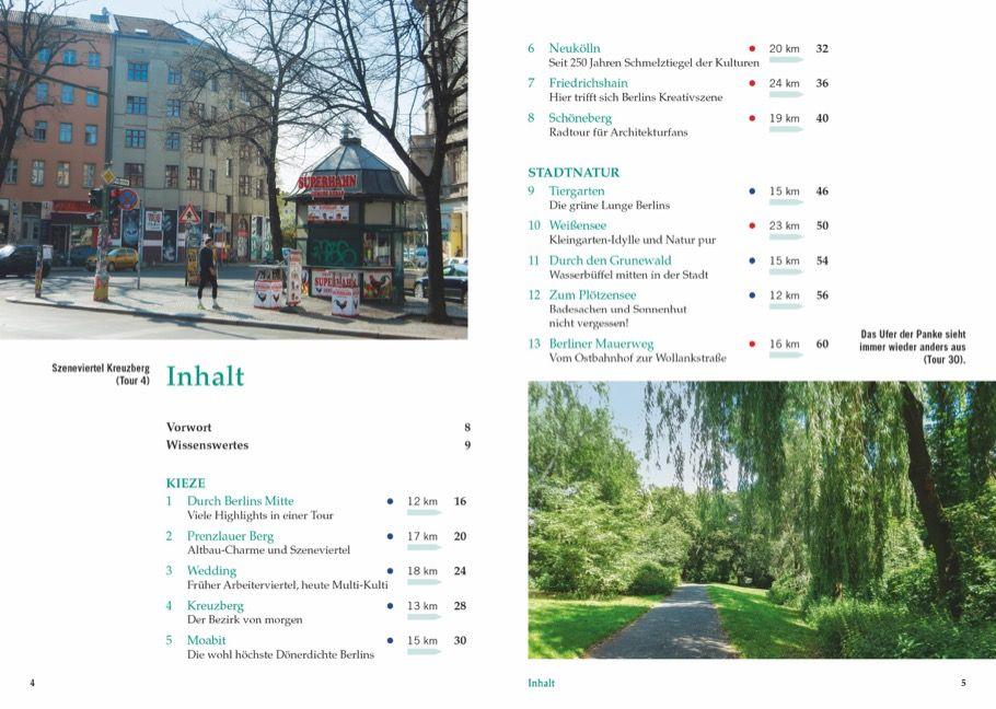 Beispielinhalt (Bild) Radtouren für Langschläfer Berlin