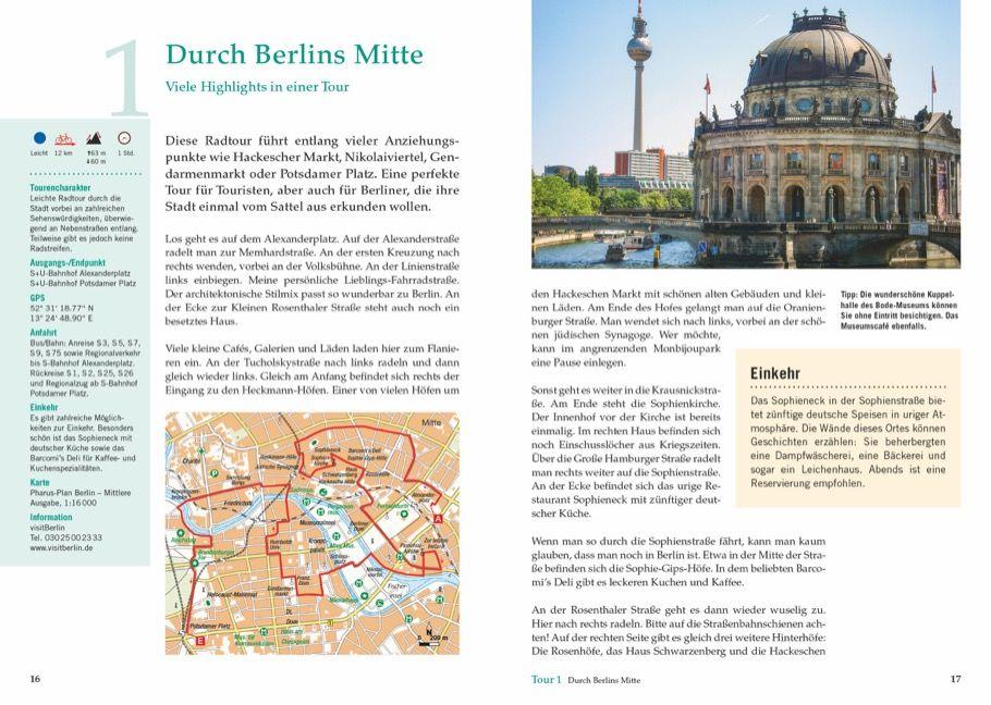 Beispielinhalt (Bild) Radtouren für Langschläfer Berlin