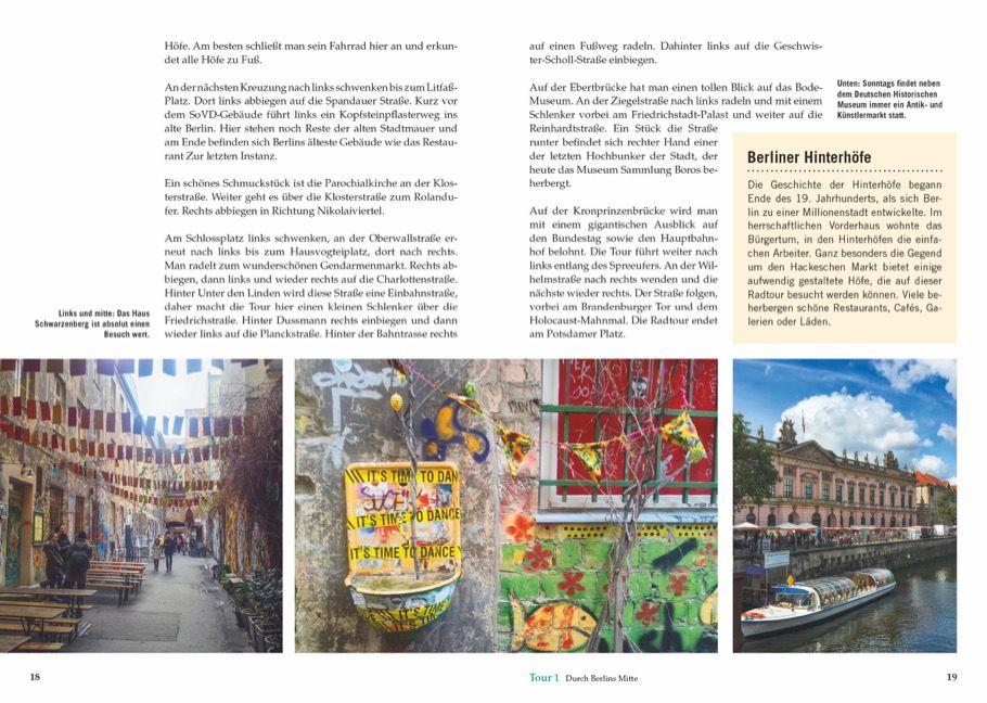 Beispielinhalt (Bild) Radtouren für Langschläfer Berlin