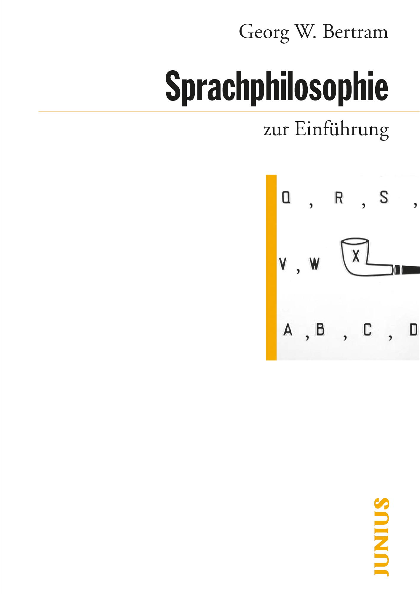 Vorderes Coverbild Sprachphilosophie zur Einführung
