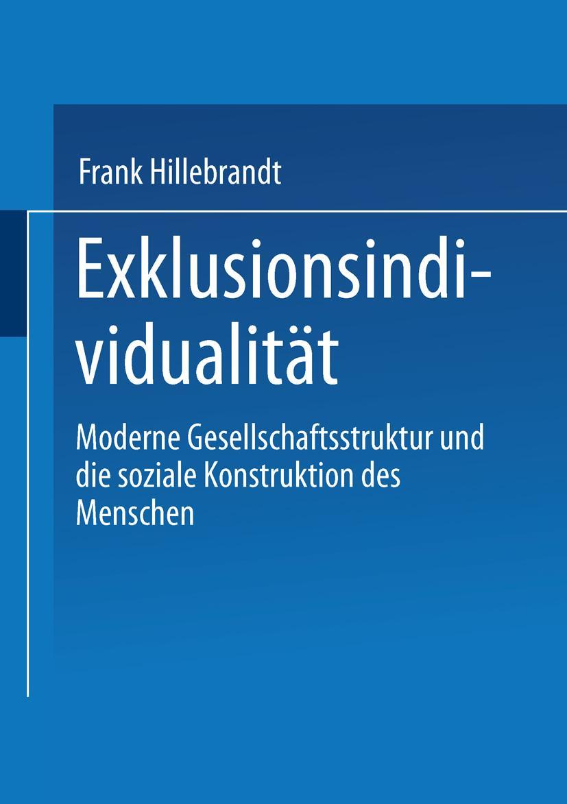 Vorderes Coverbild Exklusionsindividualität