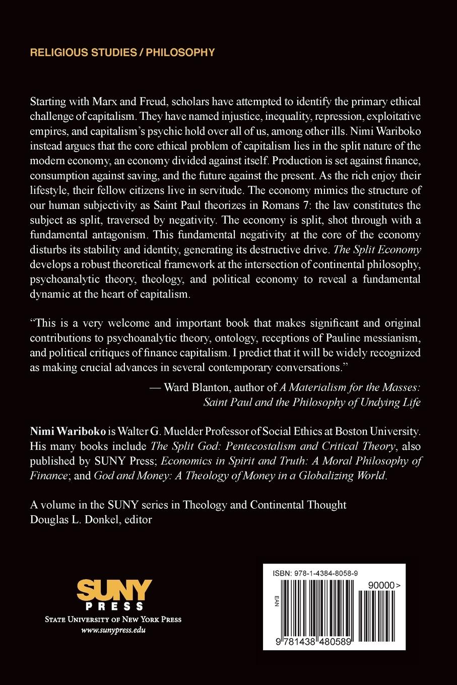 Rückseitencover The Split Economy