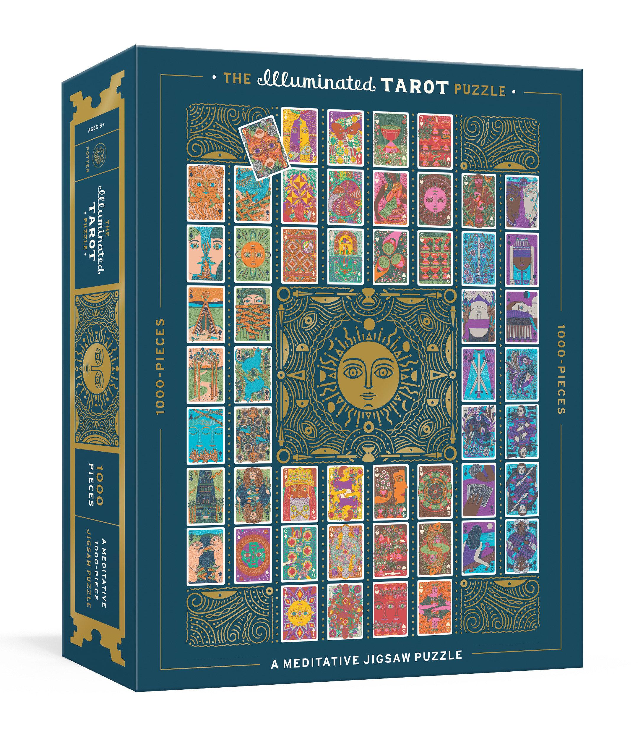 Vorderes Coverbild The Illuminated Tarot Puzzle