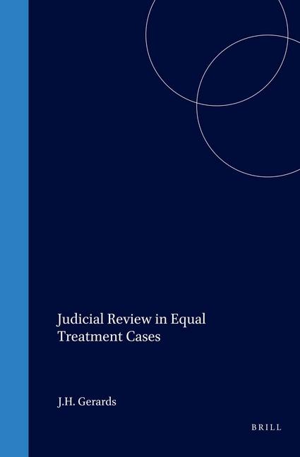 Vorderes Coverbild Judicial Review in Equal Treatment Cases