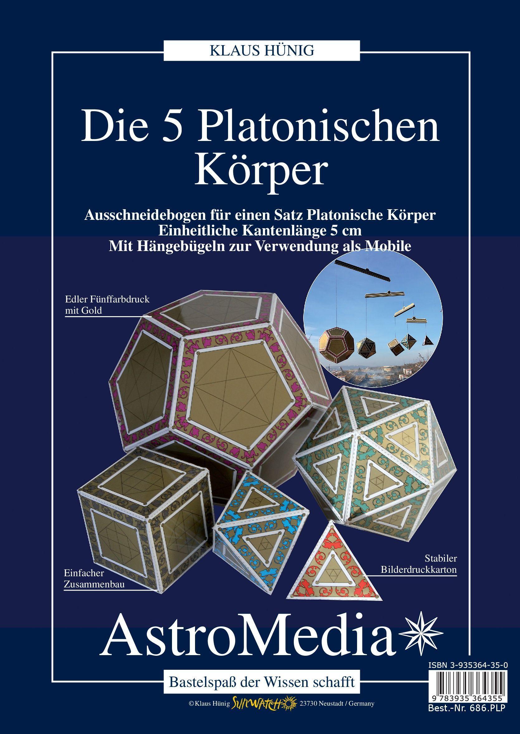 Vorderes Coverbild Die 5 Platonischen Körper