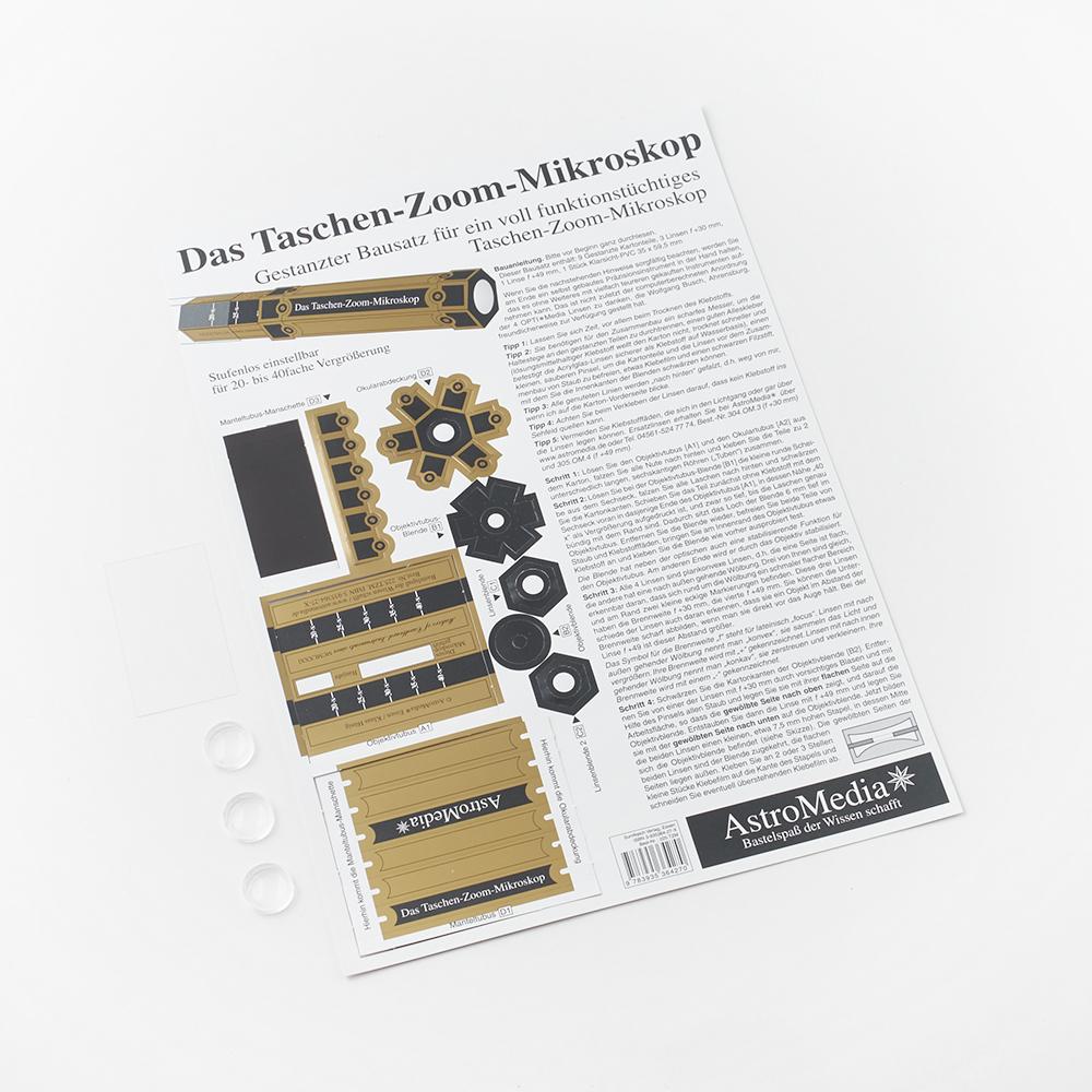Vorderes Coverbild Das Taschen-Zoom-Mikroskop