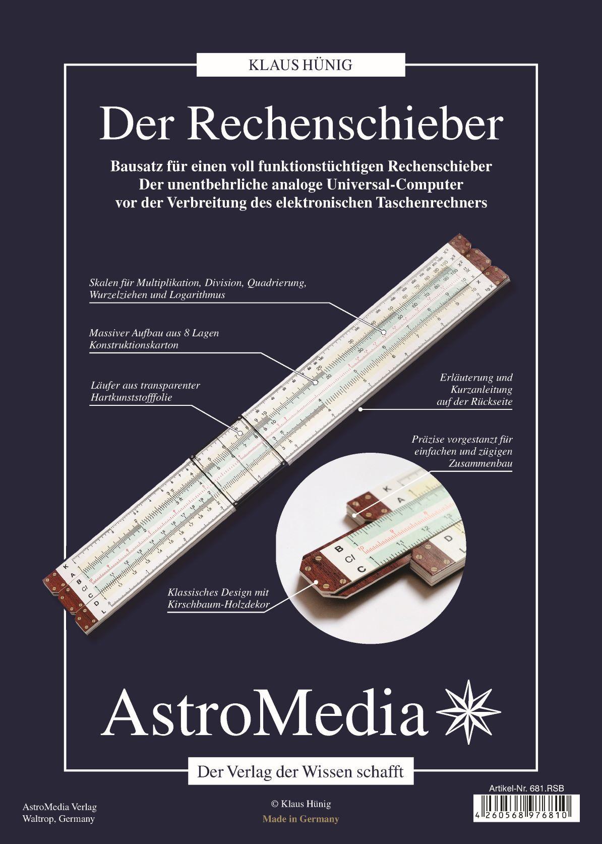 Vorderes Coverbild Der Rechenschieber
