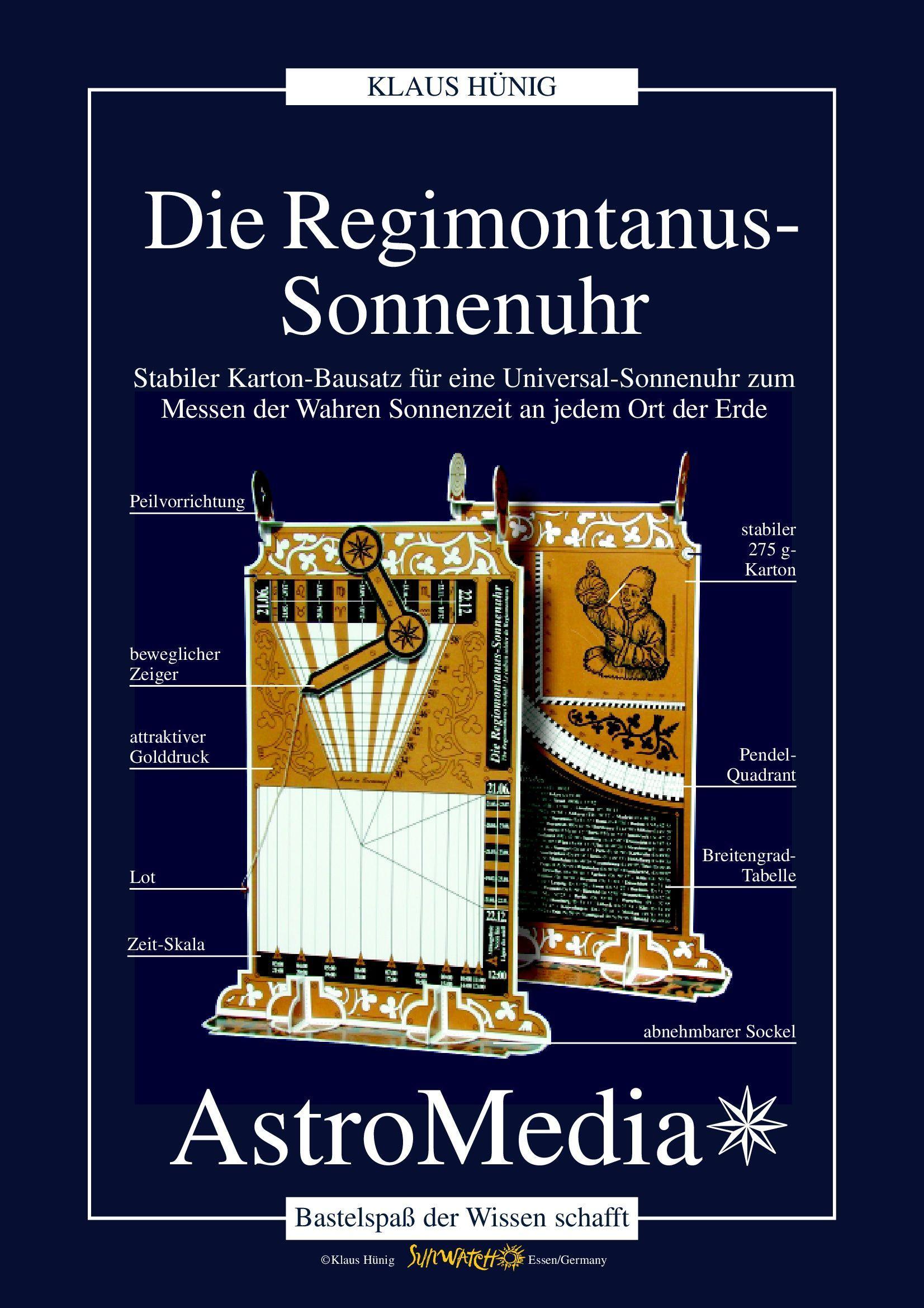 Vorderes Coverbild Die Regiomontanus-Sonnenuhr