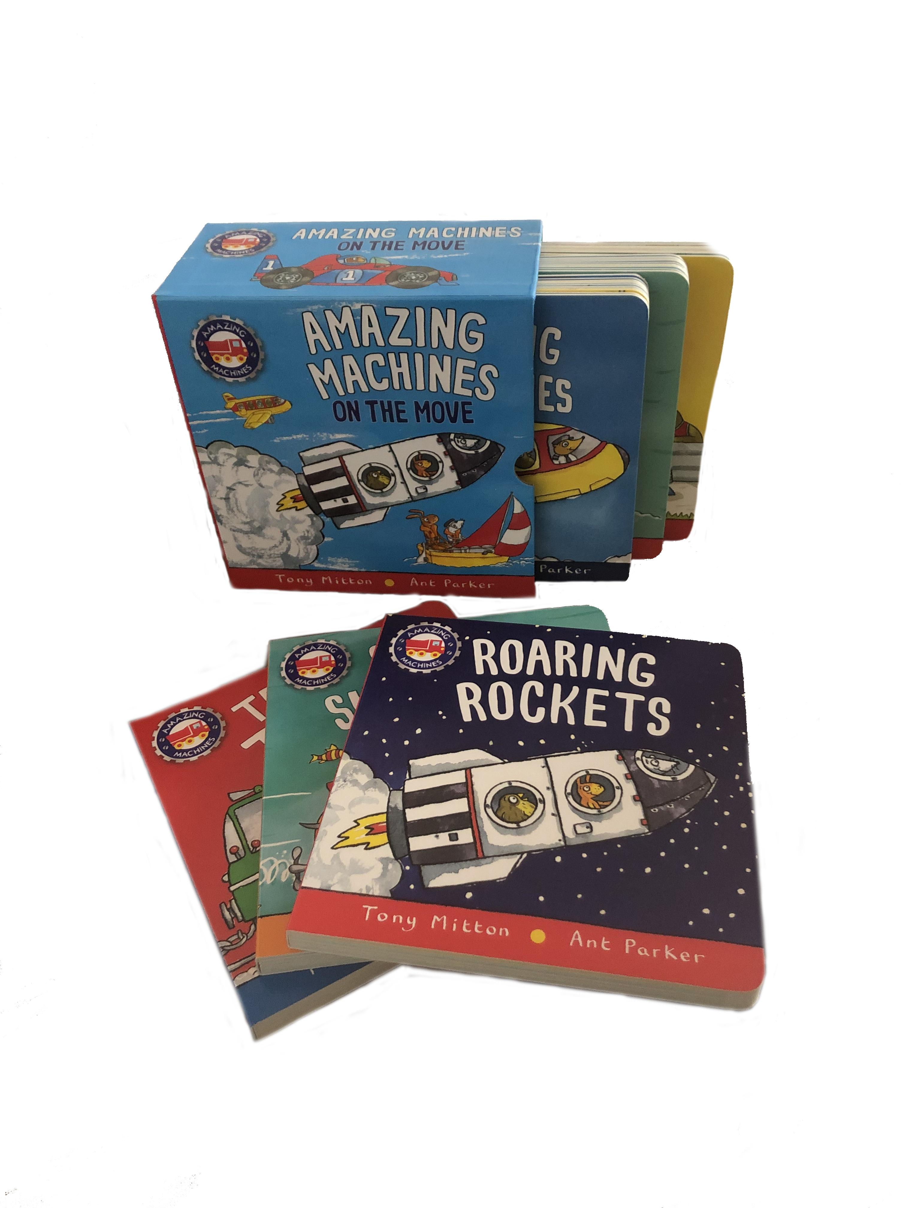 Vorderes Coverbild Amazing Machines--On the Move