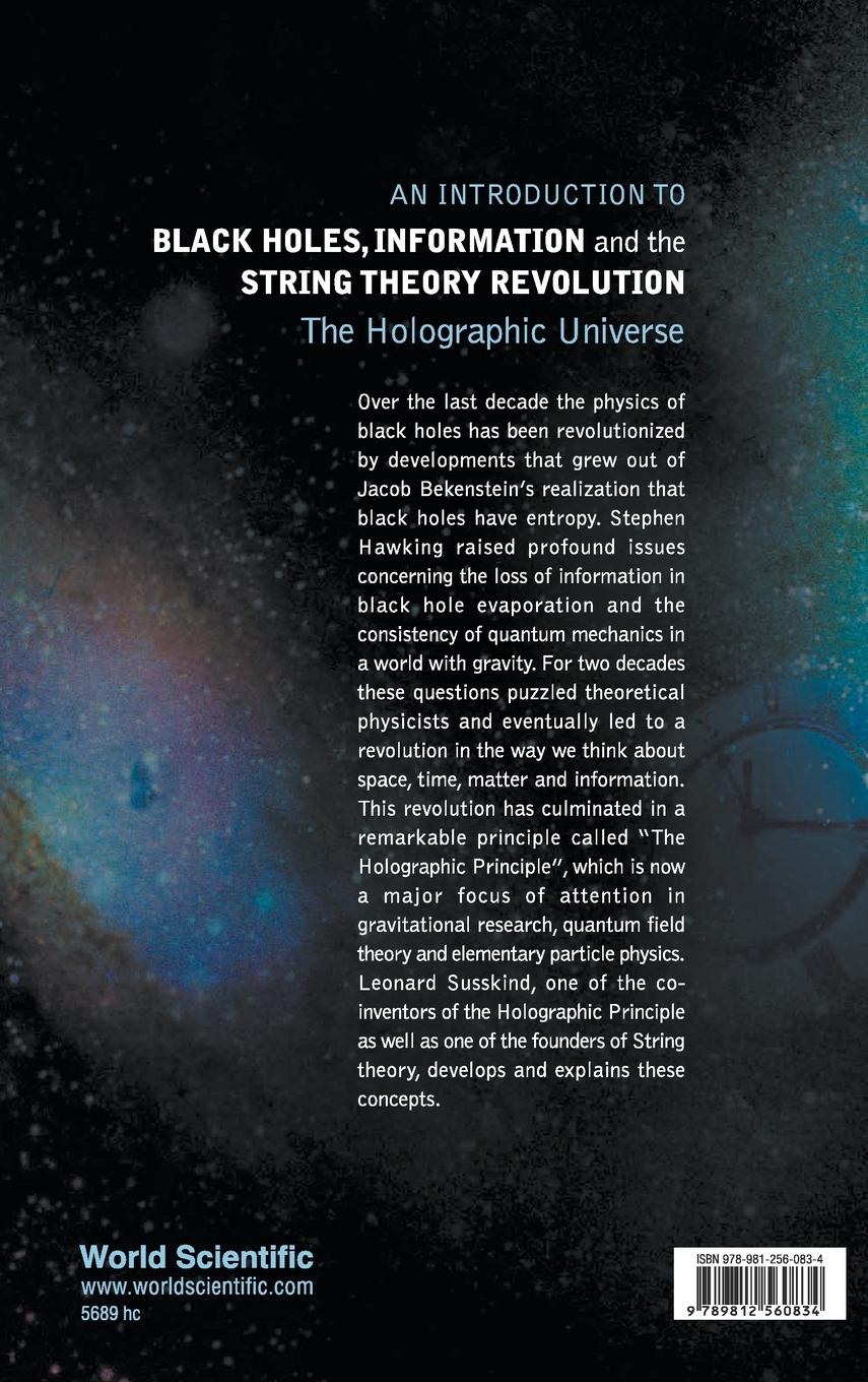 Rückseitencover INTR TO BLACK HOLES, INFORMATION & THE..