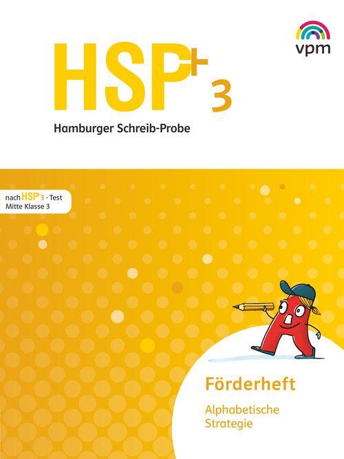 Vorderes Coverbild Hamburger Schreib-Probe (HSP) Fördern 3. 5 Förderhefte alphabetisch Klasse 3.  Ausgabe ab 2021