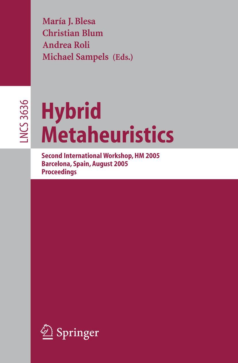 Vorderes Coverbild Hybrid Metaheuristics