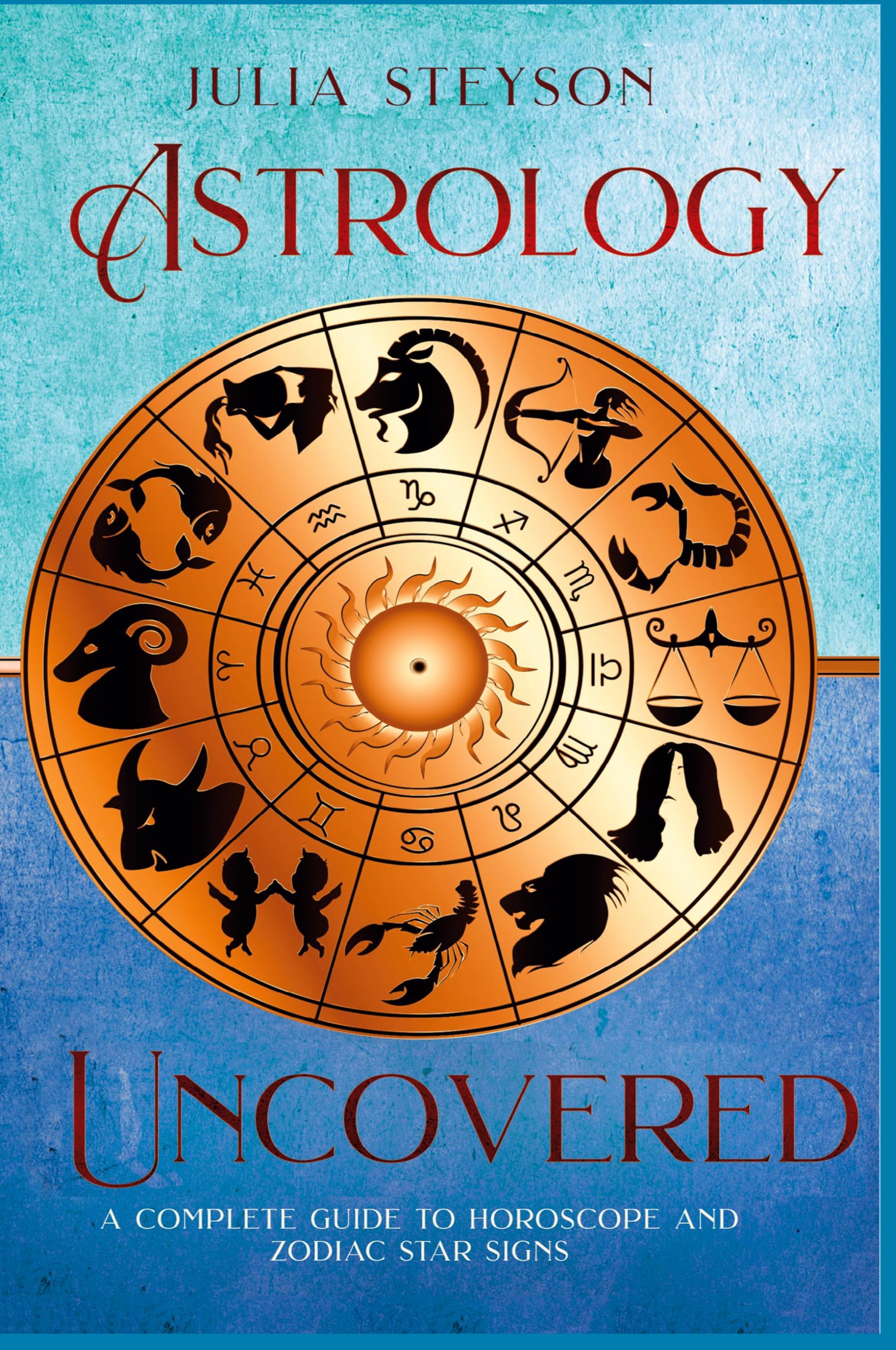 Vorderes Coverbild Astrology Uncovered Hardcover Version