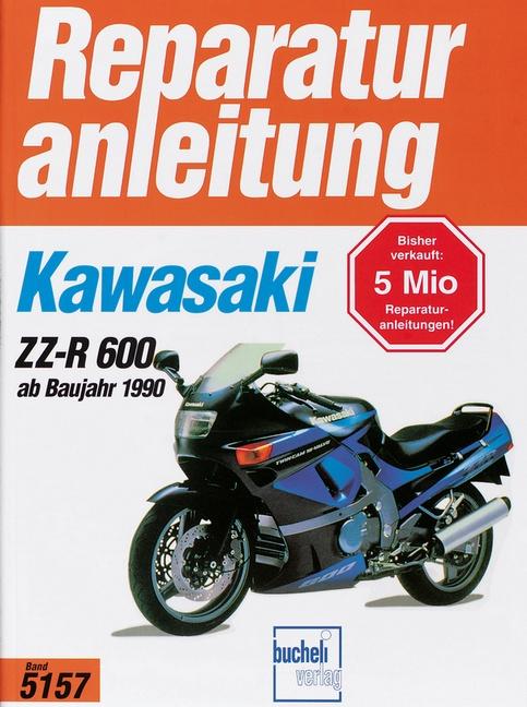 Vorderes Coverbild Kawasaki ZZ-R 600 ab Baujahr 1990