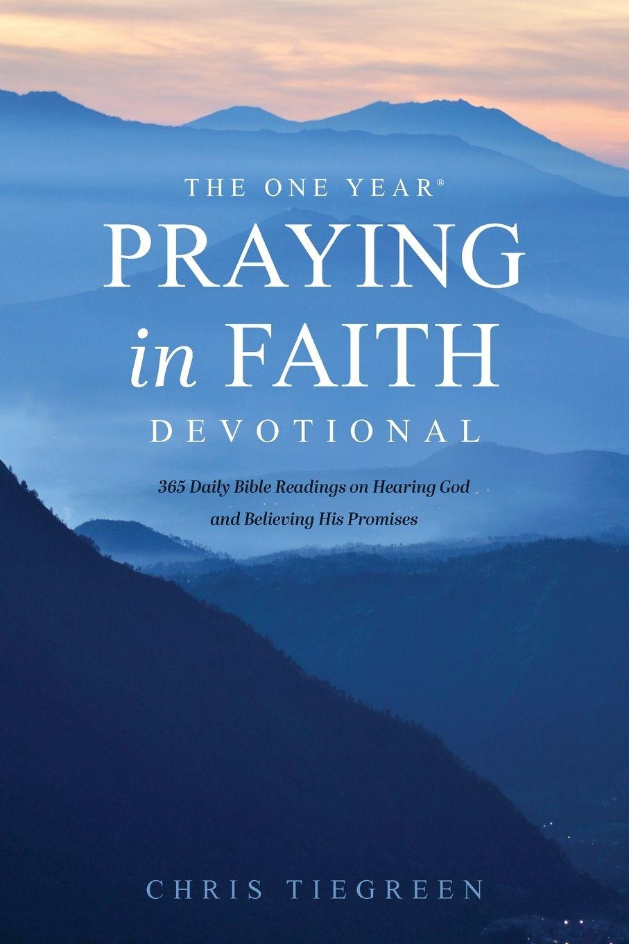 Vorderes Coverbild One Year Praying in Faith Devotional