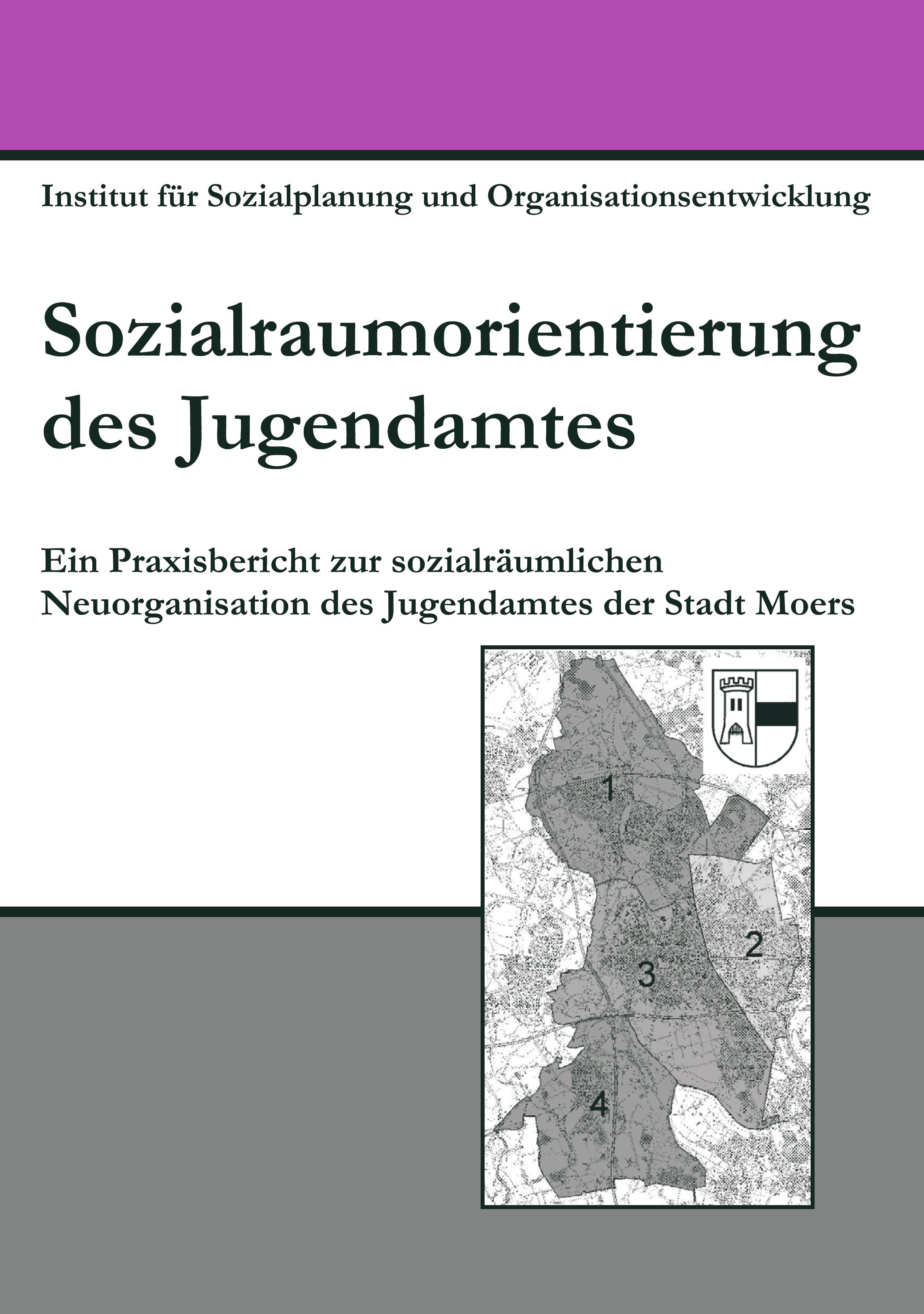 Vorderes Coverbild Sozialraumorientierung des Jugendamtes