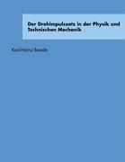 Vorderes Coverbild Der Drehimpulssatz in der Physik und Technischen Mechanik