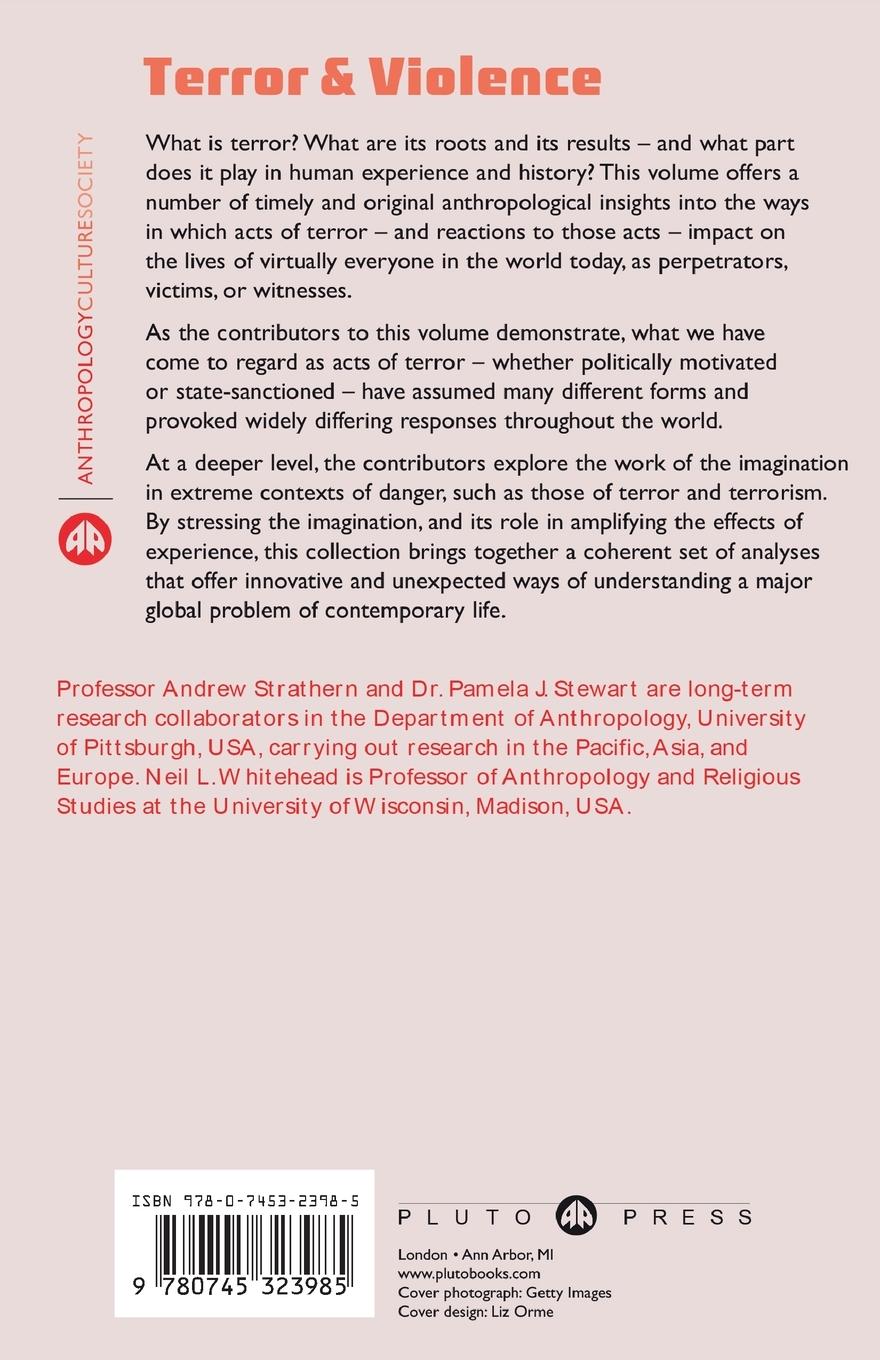 Rückseitencover Terror and Violence