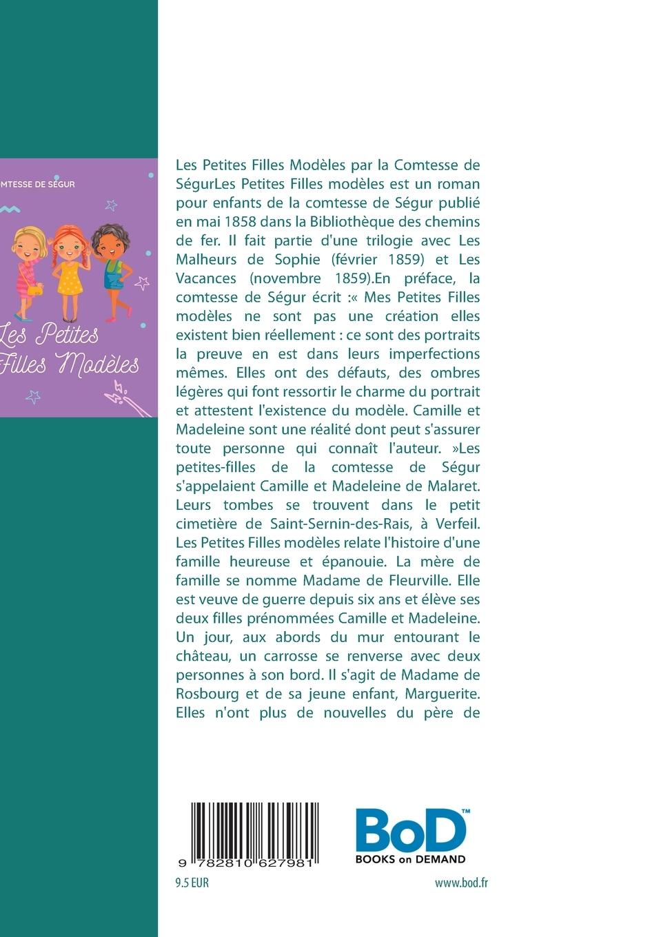 Rückseitencover Les Petites Filles Modèles