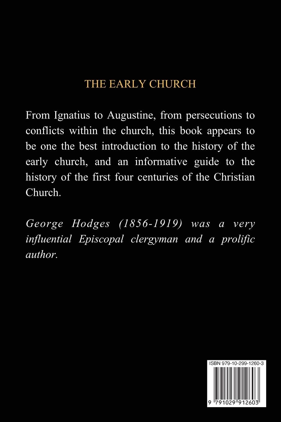 Rückseitencover The Early Church
