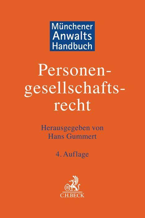 Vorderes Coverbild Münchener Anwaltshandbuch Personengesellschaftsrecht